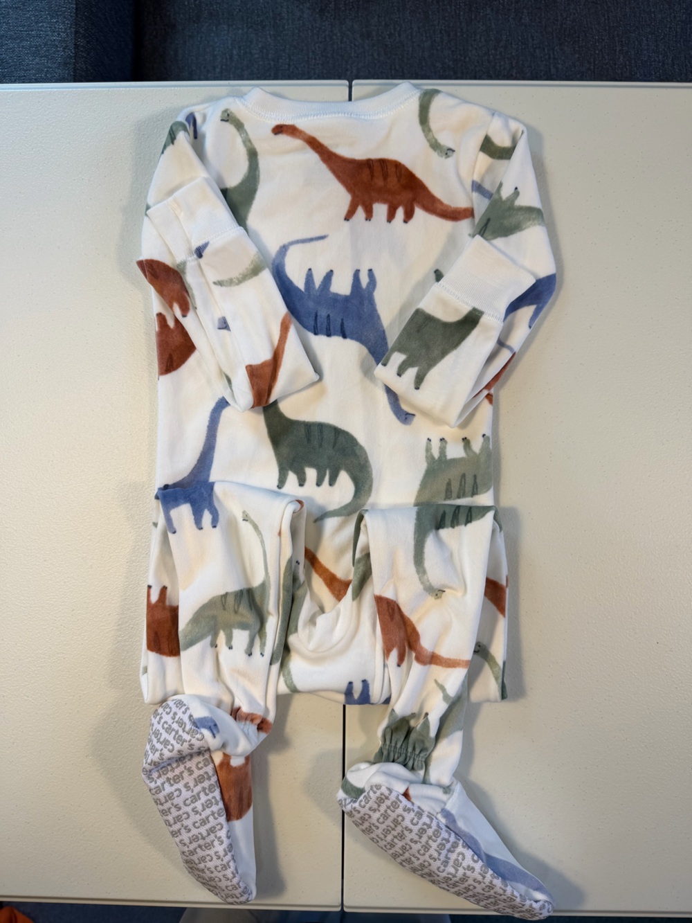 Carter’s Boys 3T Dinosaur Footed Pajamas Sleeper